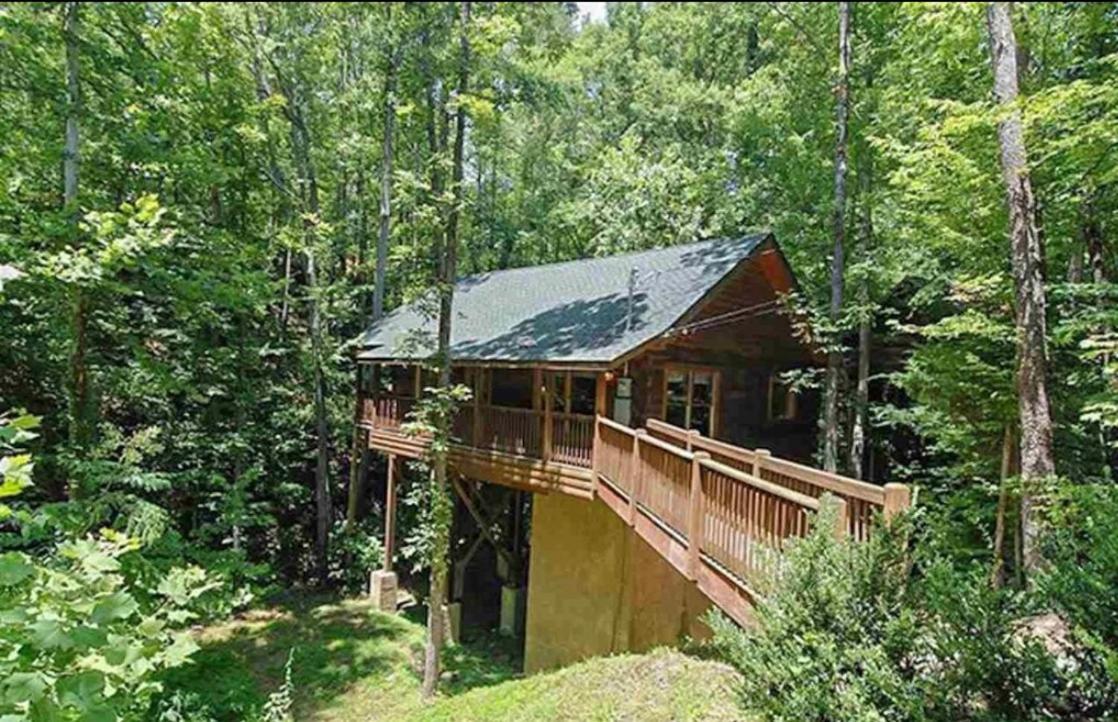 סביירוויל Creekside Paradise Found! One-Bedroom Mountain Cabin In Pigeon Forge מראה חיצוני תמונה
